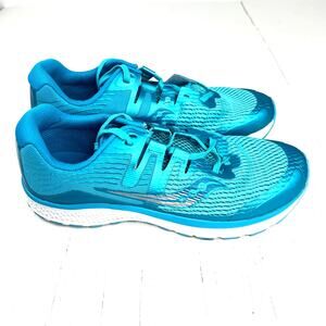 Saucony Ride ISO Womens 6 Blue Running Walking Sneaker